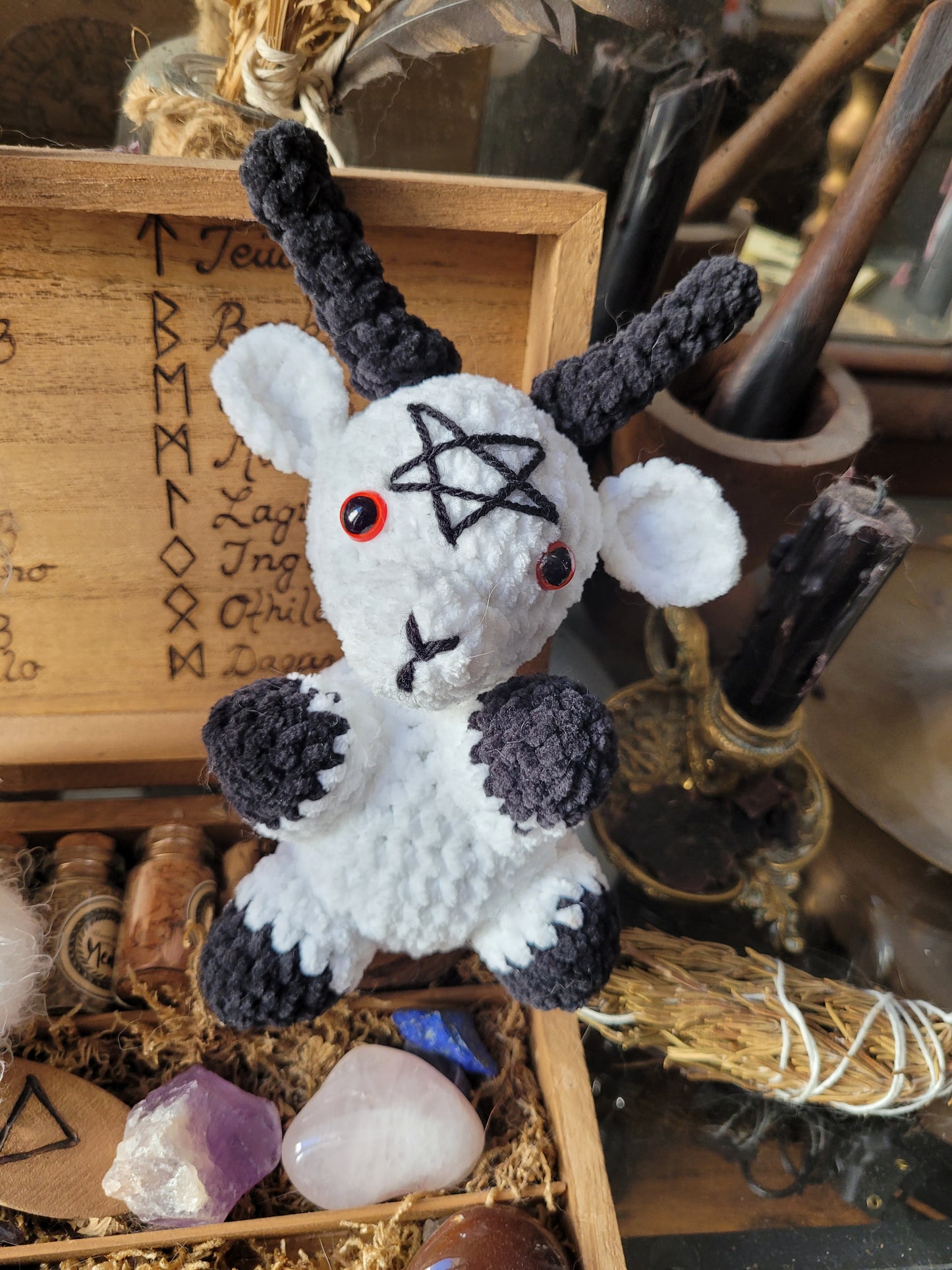 Baphomet en crochet