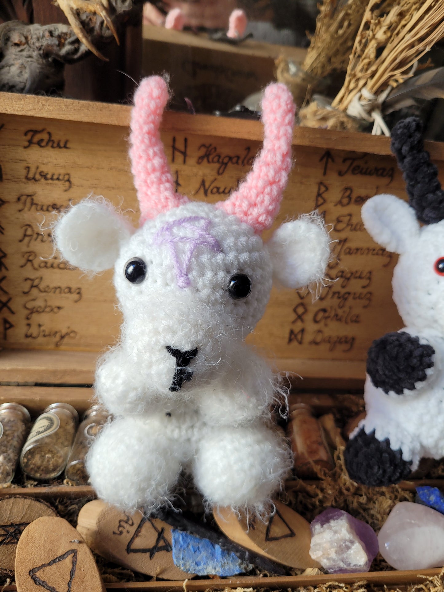Baphomet en crochet