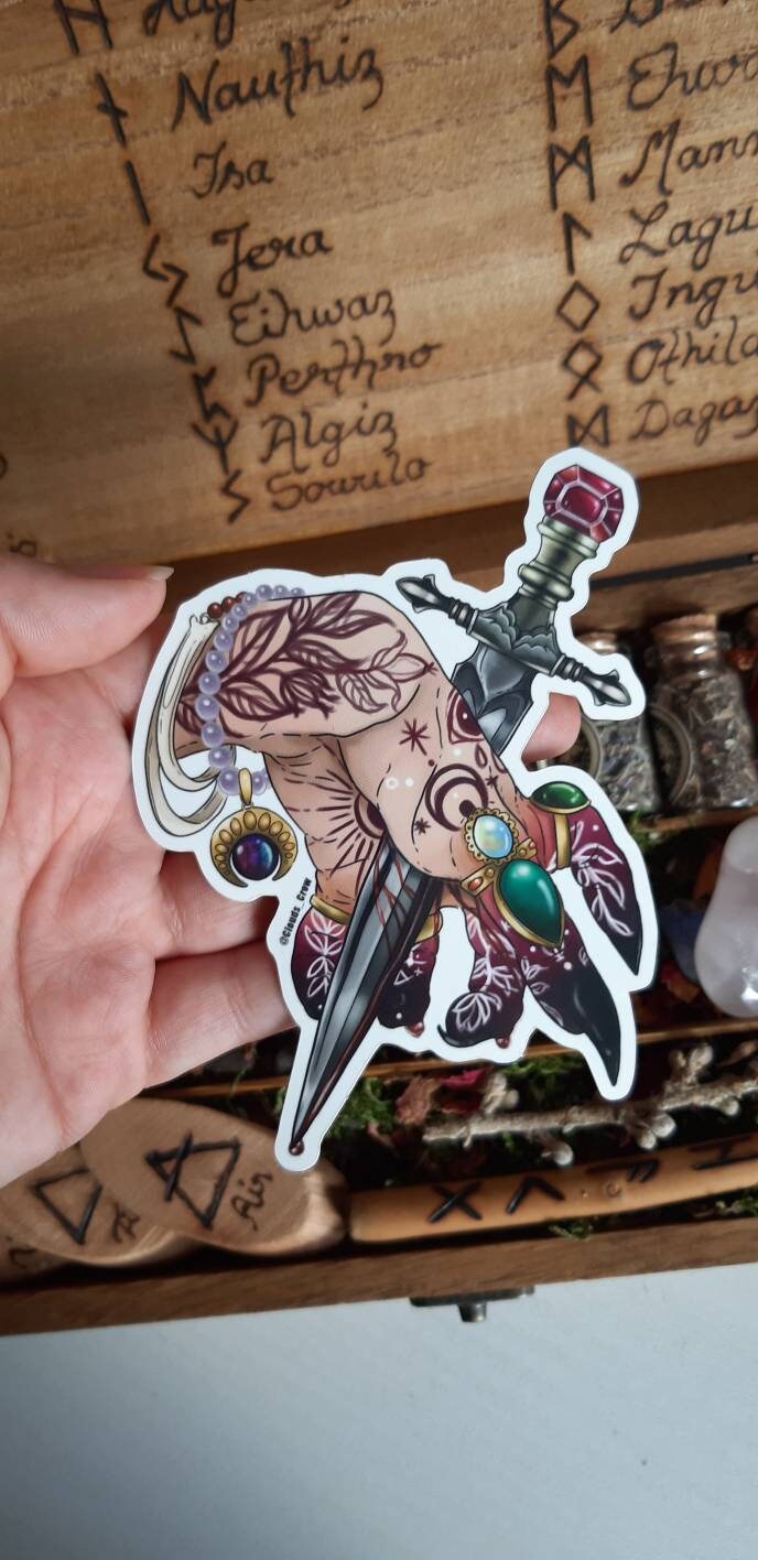 Blood witch sticker