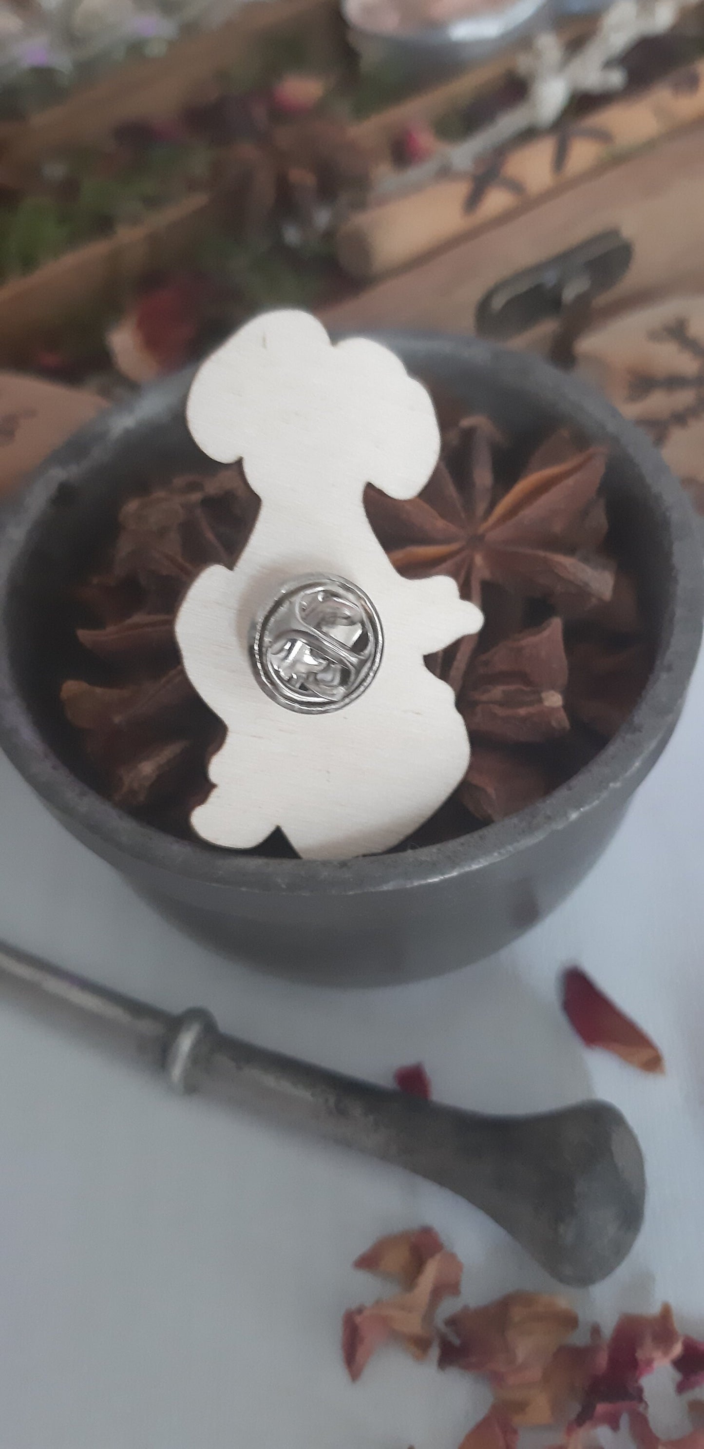 Self love potion wooden pine (FSC wood/ eco friendly)