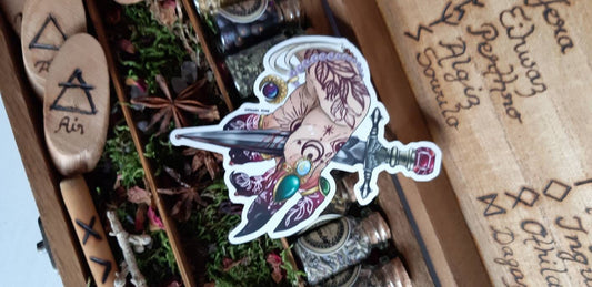 Blood witch sticker